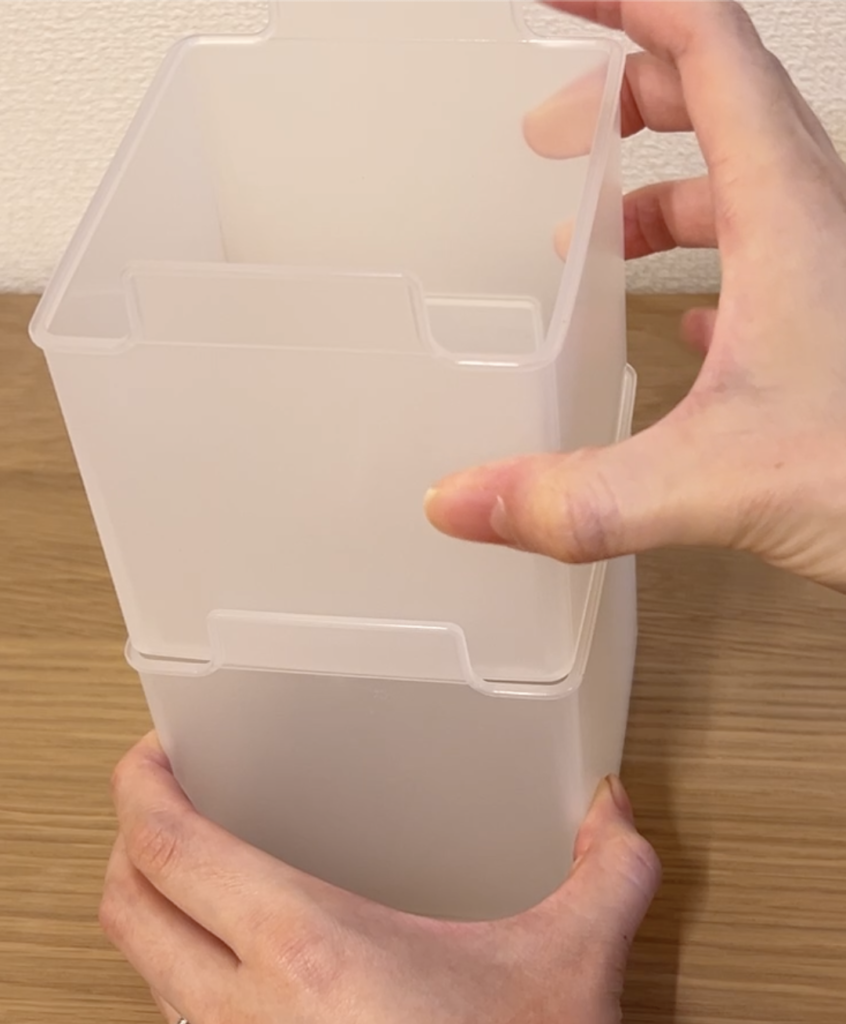 積み重ねて使う