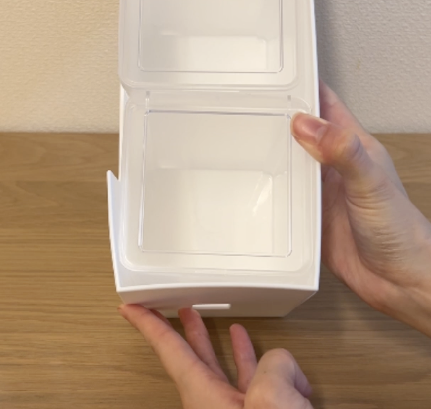 ダイソーのファイルボックスでは型崩れする