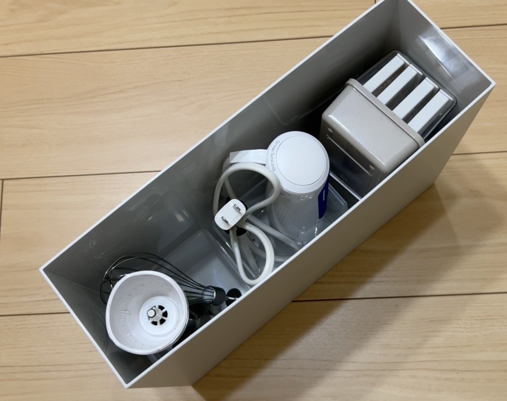 調理器具の収納例