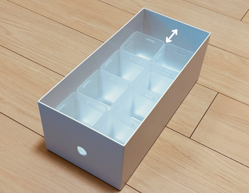 【ダイソー・セリア】くつした整理カップ M × 8