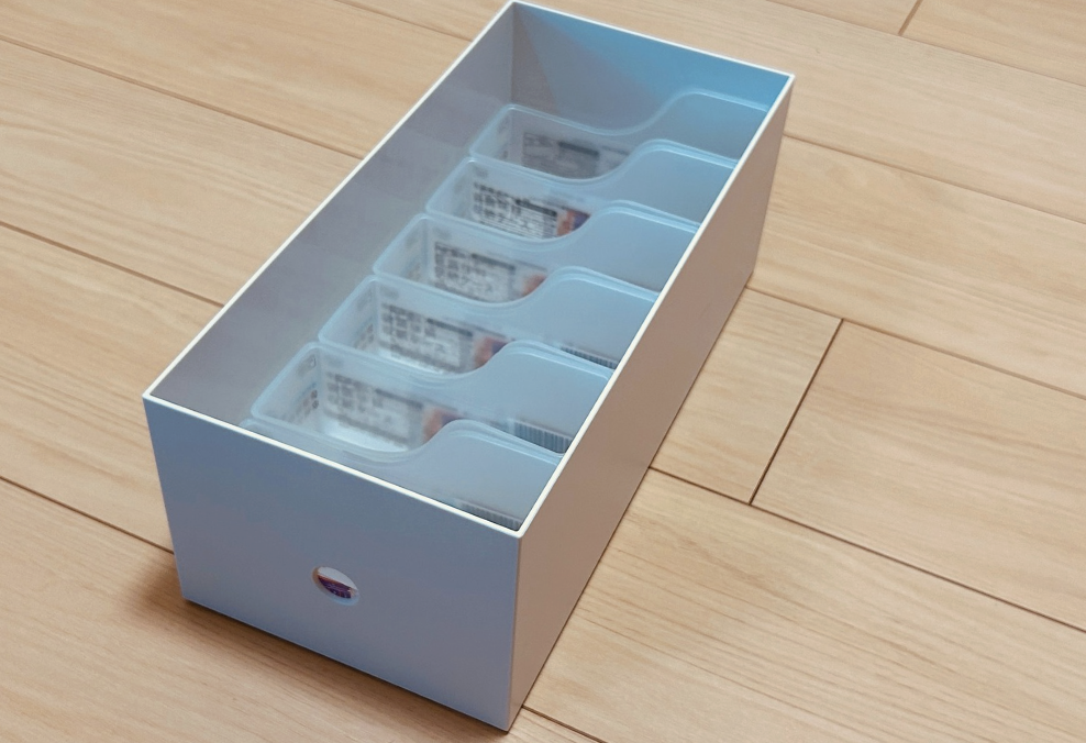 冷蔵庫ポケット用 袋調味料収納ケース × 6個