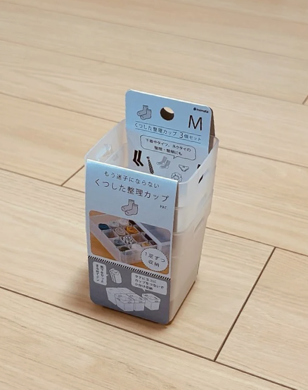 くつした整理カップ M